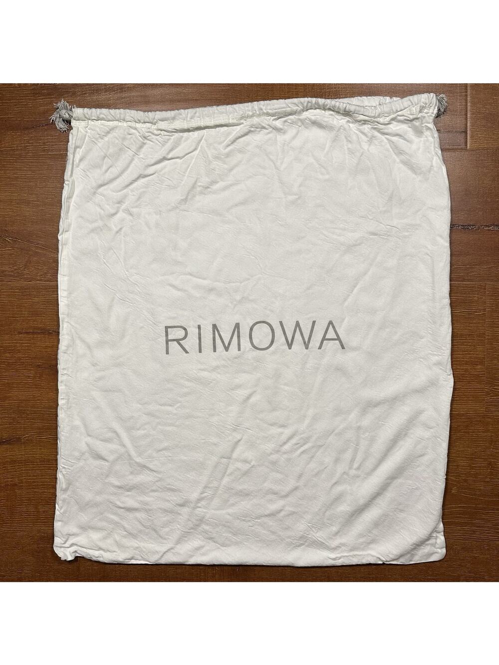 Rimowa Luggage Dust Bag Cover 28"x24" White Drawstring Storage Protector Travel
